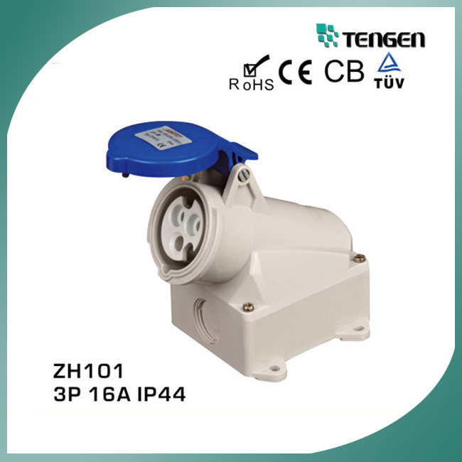High Quality Industrial Socket (Protection Rate: IP44)
