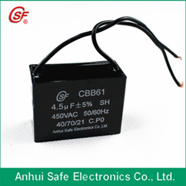 Single Inserts 35UF Cbb61 Capacitor for Electric Machine