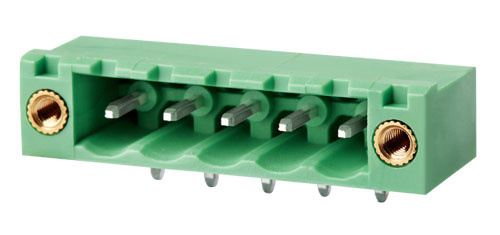 RoHS UL VDE Approved Pluggable Terminal Block with Pitch 7.62mm