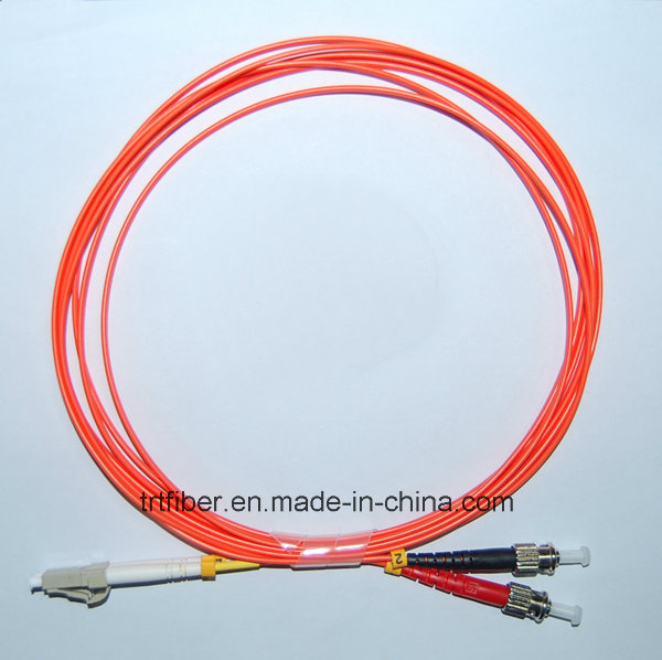 LC/PC-ST/PC mm Duplex Fiber Optic Patch Cord
