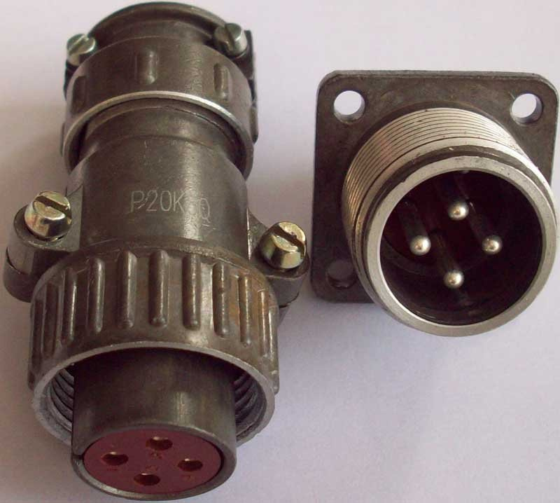 P20-4 Pins Circular Power Connector