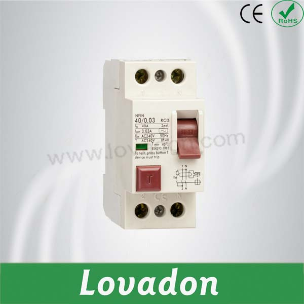 Good Quality Nfin Residual Current Miniature Circuit Breaker