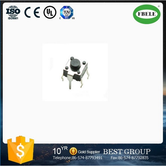 High Quality Tactile Switch with 4pins, Tact Switch, 4 Pin Micro Push Button Square Stem Tactile Push Button Switch
