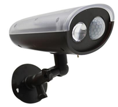 Outdoor Lighting Solar Powered Motion Sensor Light 300 Lm Weatherproof Wireless LED Ultra Bright Spotlight with Multi Installation Ways (1119A)