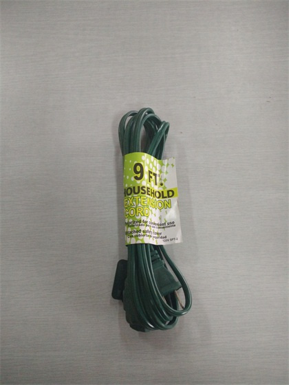Green Extension Cord 9FT