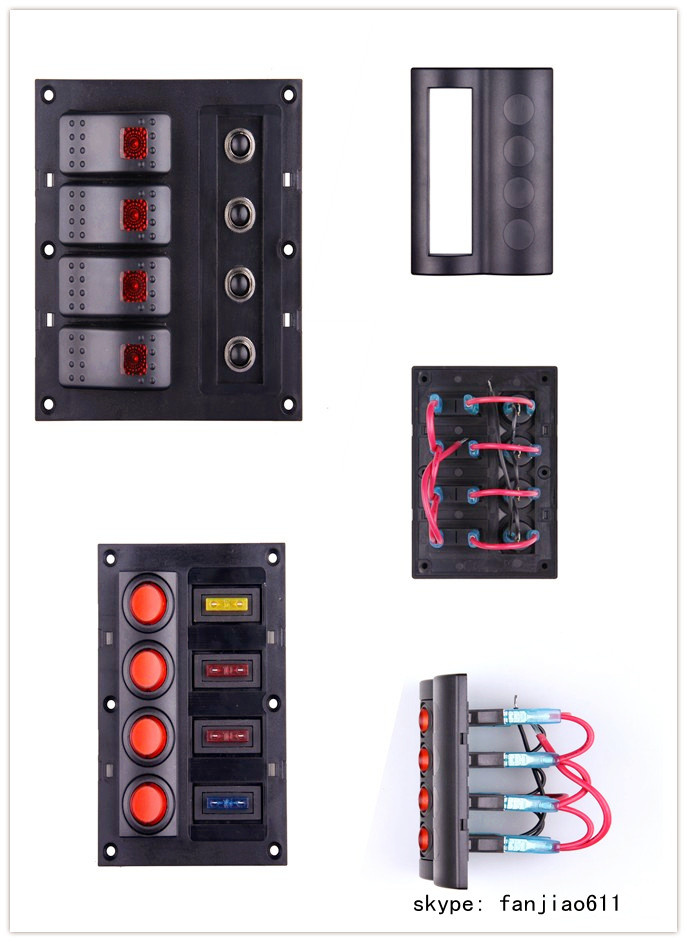 Waterproof Rocker Switch / Waterproof Switch Panel Yj-Af4 / Yj-Ap4