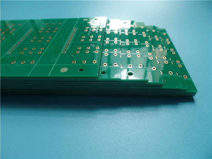 Double Sided PCB Black Fr4 Circuit Board OEM