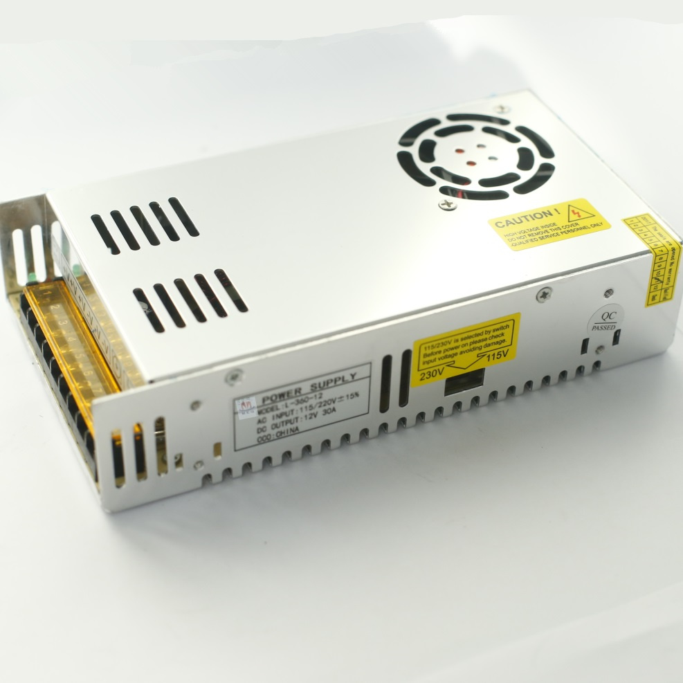 300W LED Power Supply 12V for LED Lighting 25A SMPS