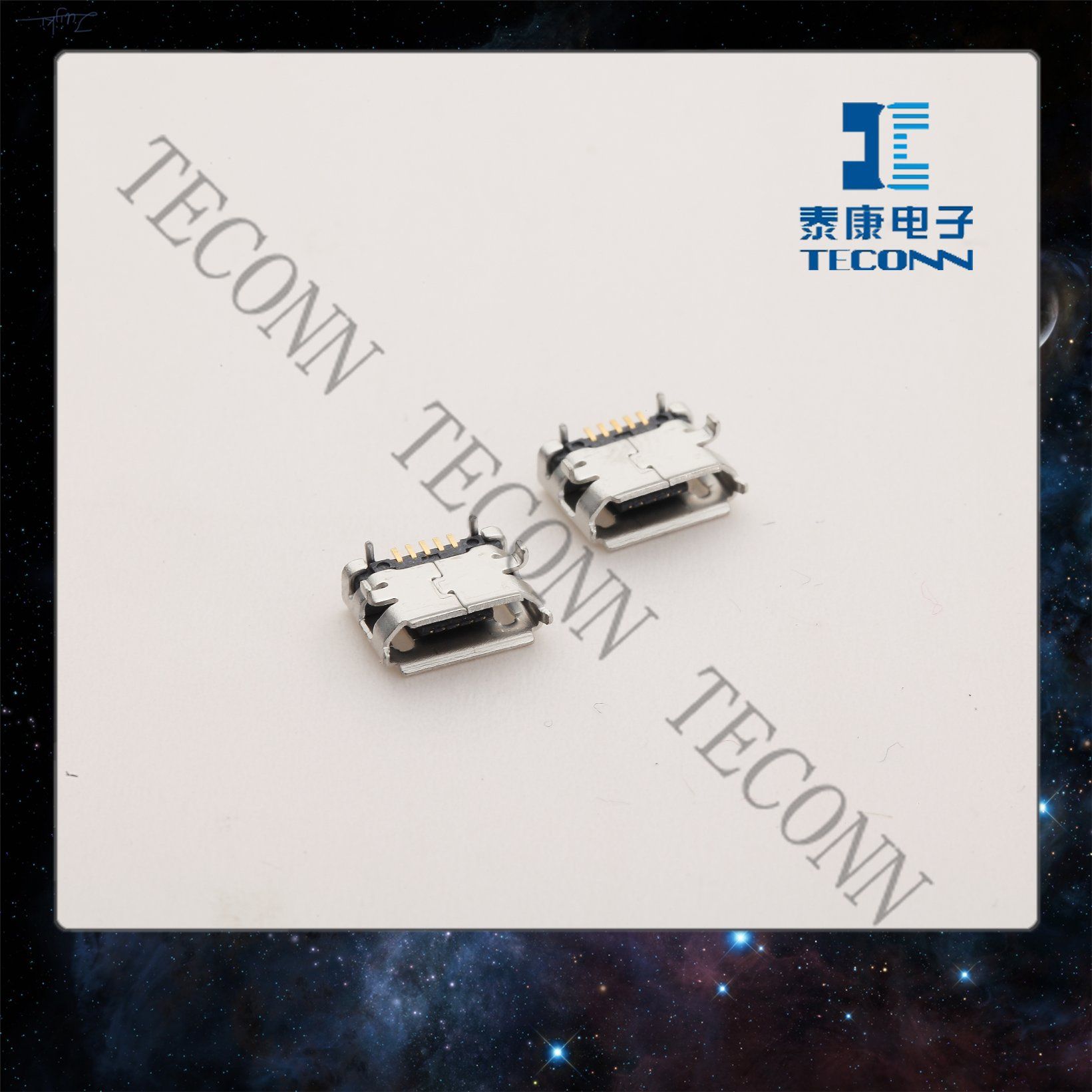 Micro USB 5pin 0507e Receptacle Connector