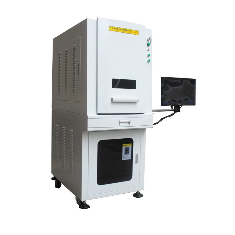30W Fiber Laser Marking Machine on Metal