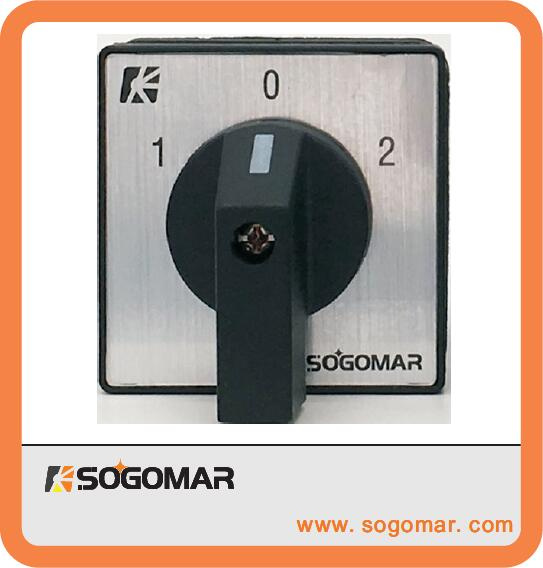 High Voltage Rotary Selector Switch 16 Ampere