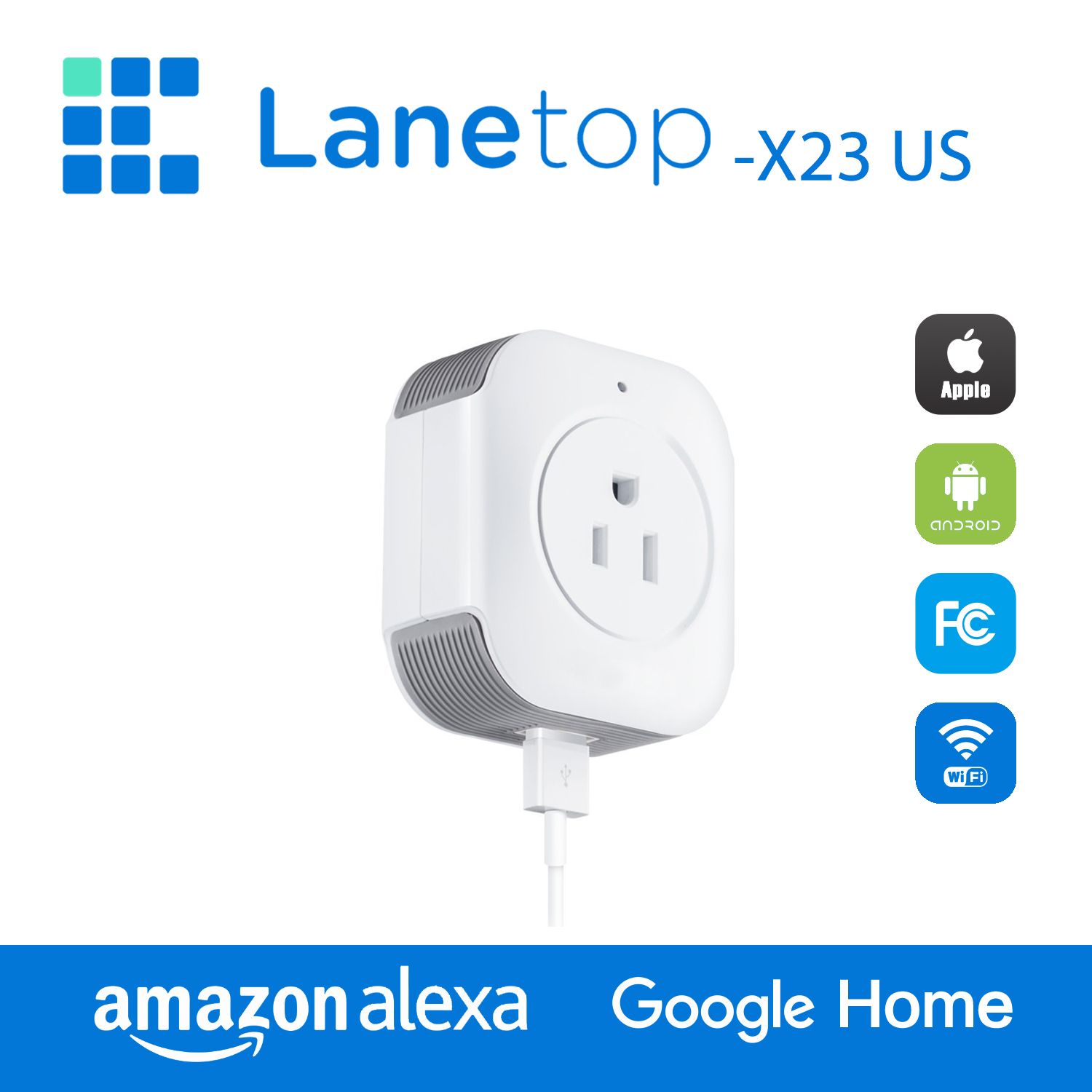 Mini Wireless Smart Socket with USB Port
