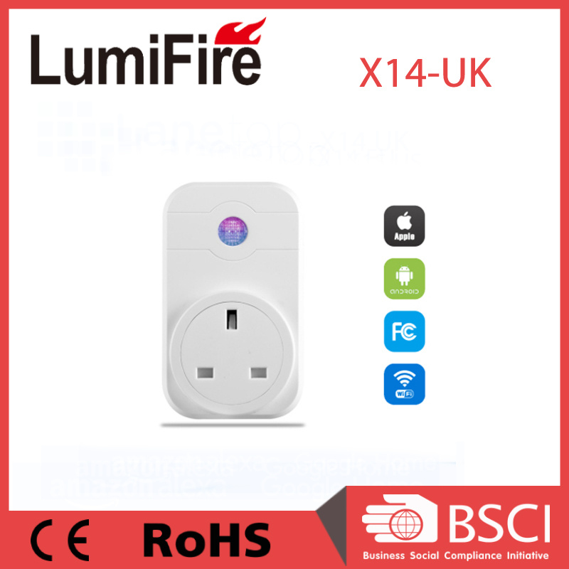 Remote Control UK Standard WiFi Smart Socket