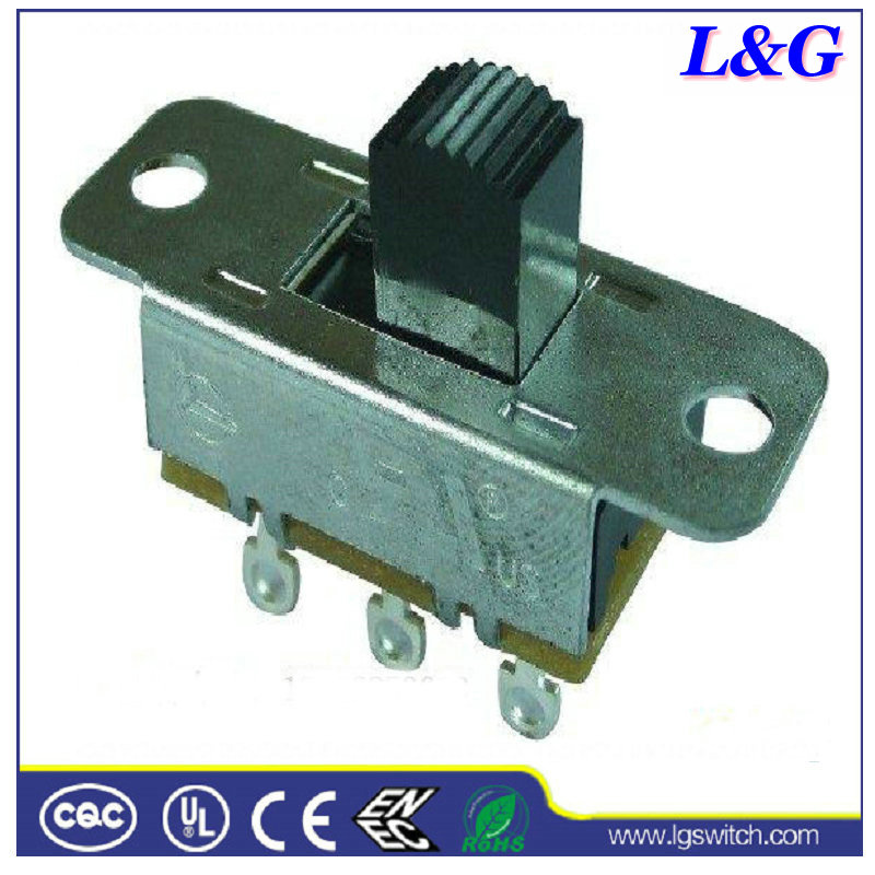 Power 6A 250VAC 3 Position Dpst Toggle Slide Switch