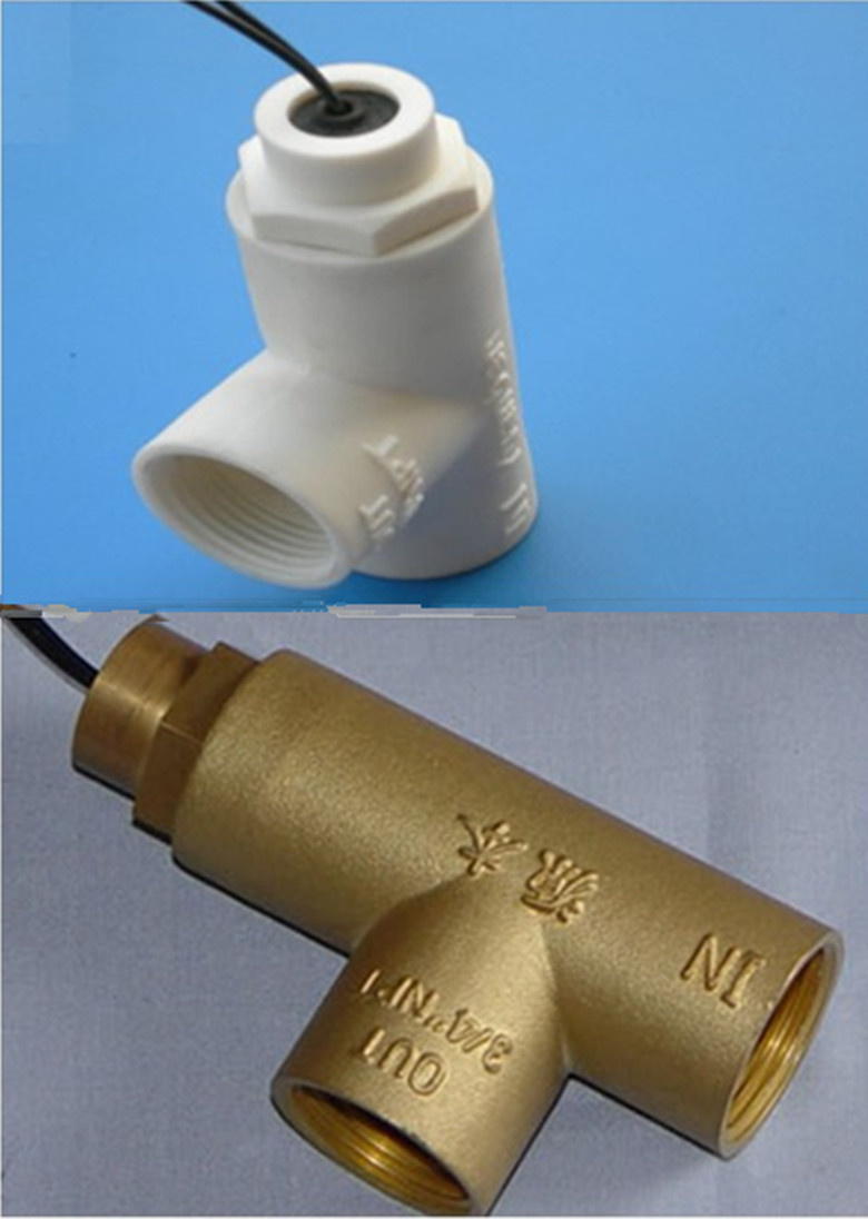 Water Flow Switch with Metal or Plastic Material