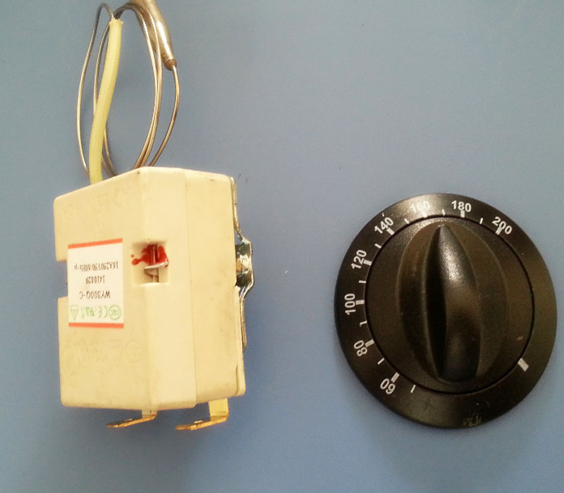 Adjustable Capillary Bimetal Thermostat Water Heater
