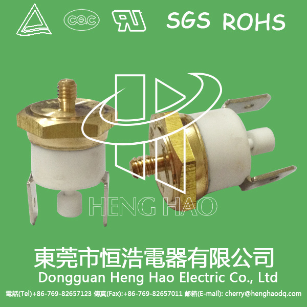 Ceramic Copper Head Manual Reset Thermal Protector