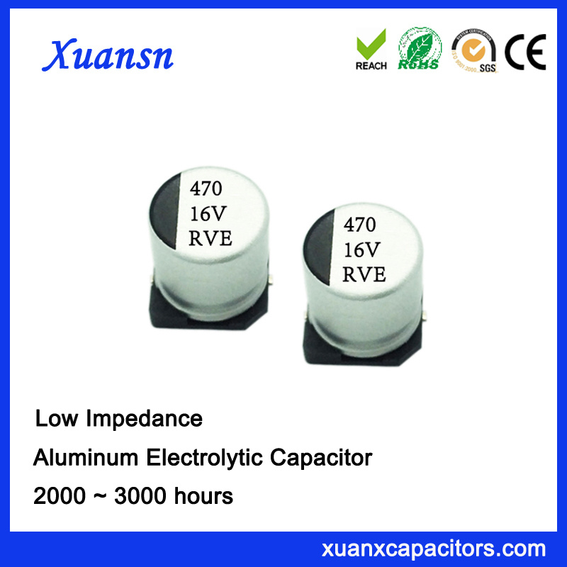 16V 470UF Chip High Frequency Electrolytic Capacitor