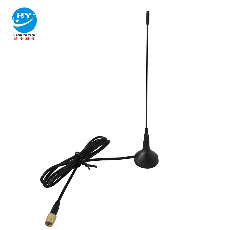 Communication UHF Magnet Base Steel Whip 470MHz Antenna