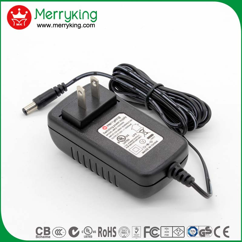 2 Years Warranty Wall Type 14V2a AC DC Adapter Powe Adapter