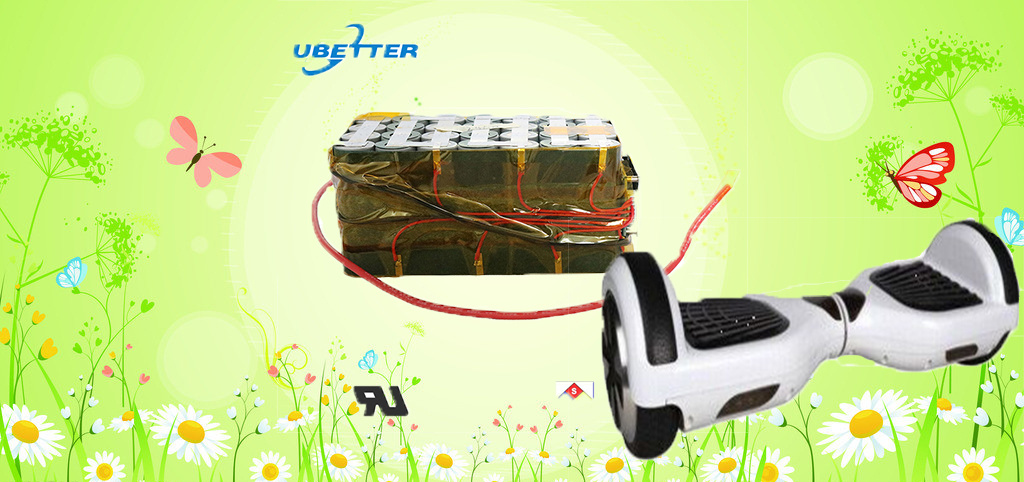18650 Lithium Ion Battery Pack 36V 4.4ah for Electric Hoverboard