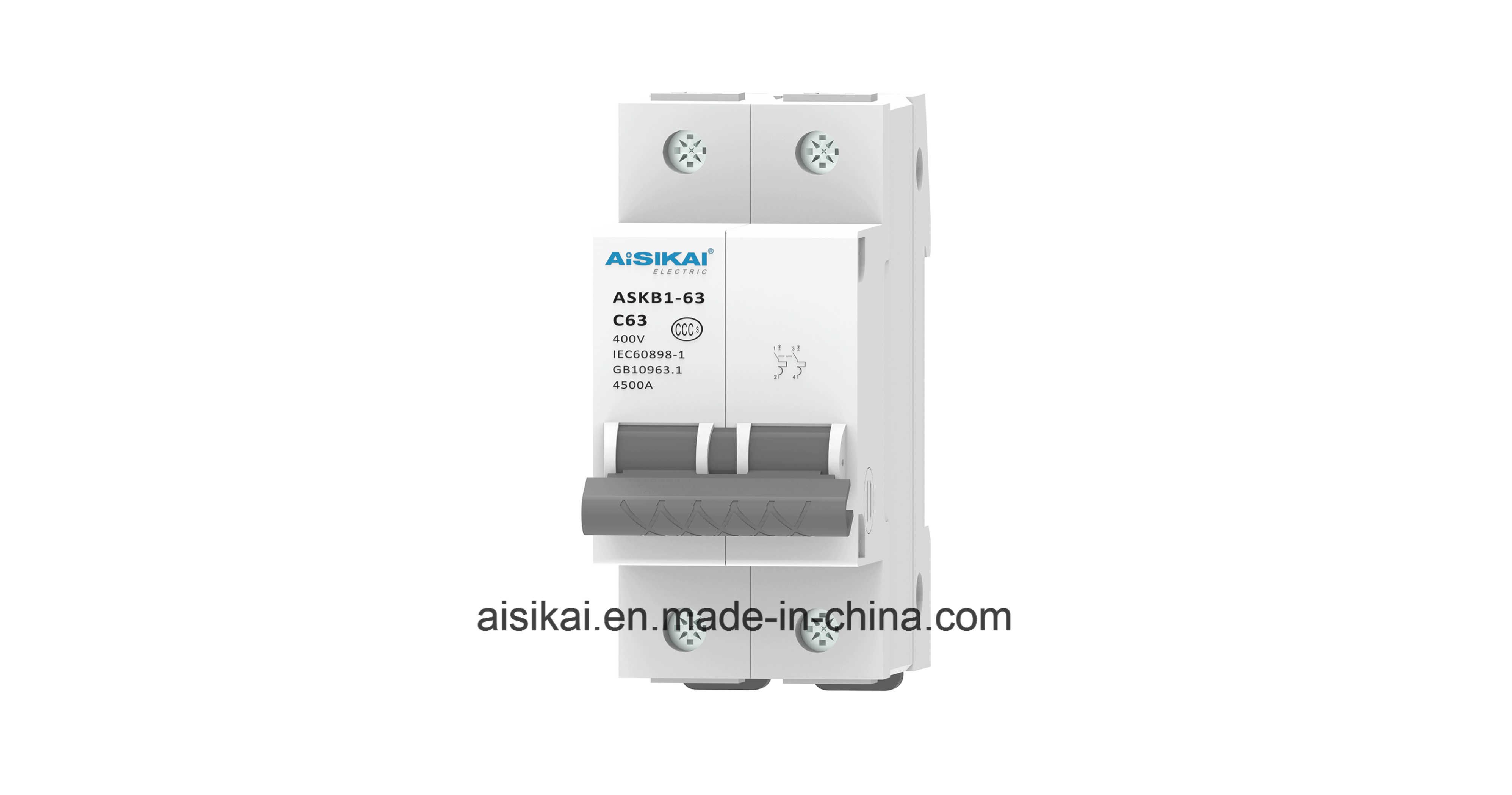 Min Circuit Breaker 100A 2poles