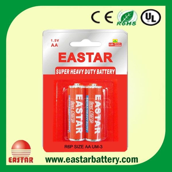 Carbon Zinc AA Dry Battery