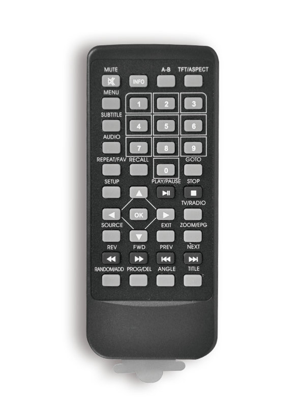 Universal Remote Control (KT-9340) with Black Colour