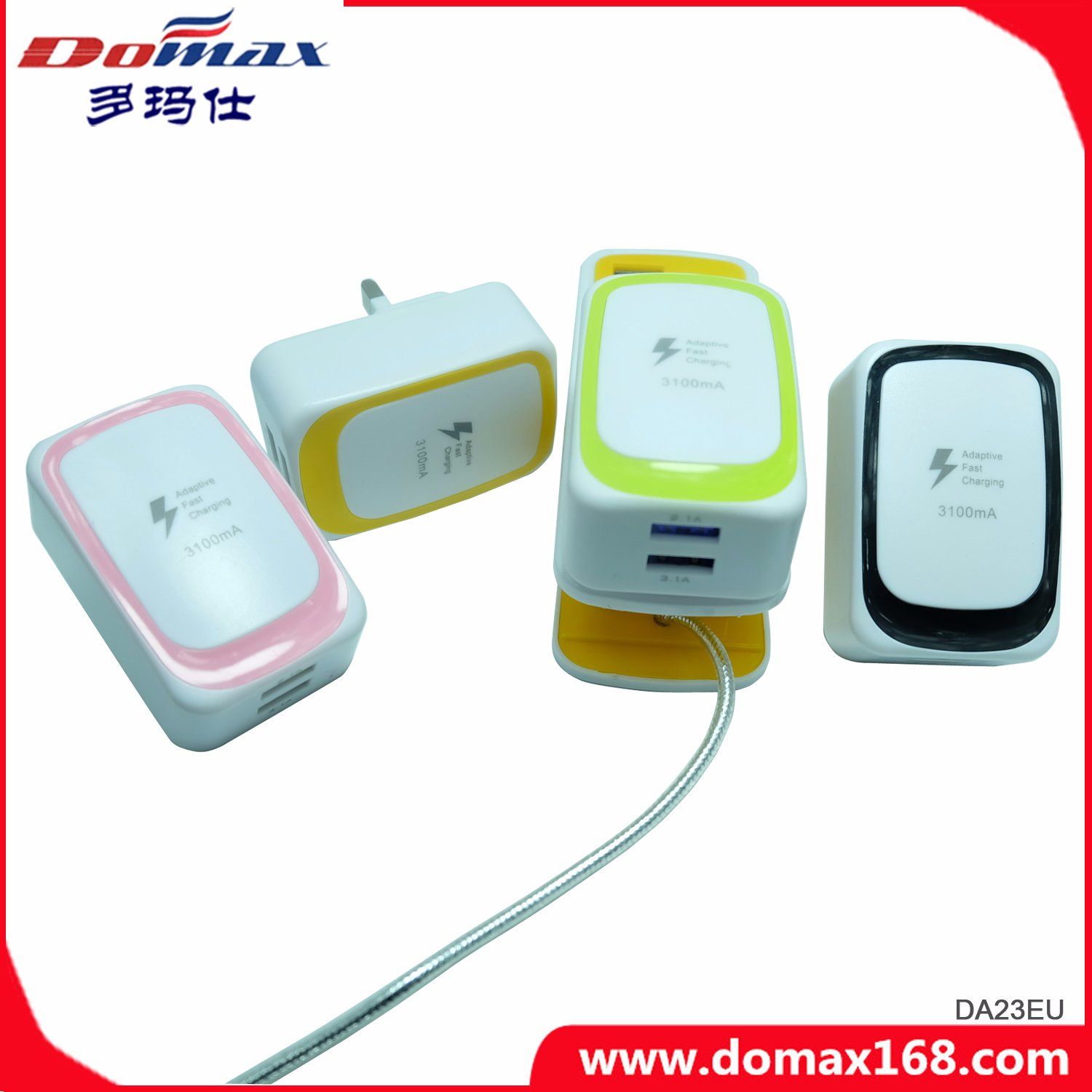 Mobile Phone Accessories EU Plug 2 USB Micro Travel Fast Charger