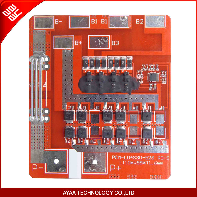 4s Li-ion/LiFePO4 Battery Circuit Board