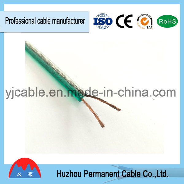 Clear Transparent Speaker Cable / Wire