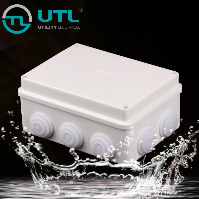 Pre-Opened Holes ABS Plastic Waterproof Terminal Box
