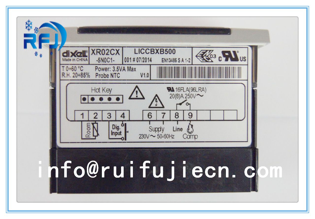 Dixell Xr Series Temperature Controller Single Output Thermostat Xr02cx-5n0c1/5r0c1