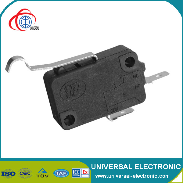 16A 250VAC Micro Switches with Optional Pressure Lever