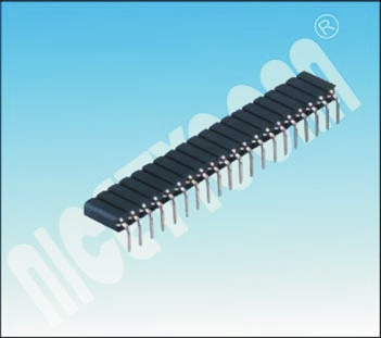 Made of Brass Material 2.54 mm Right Angle Female IC Socket