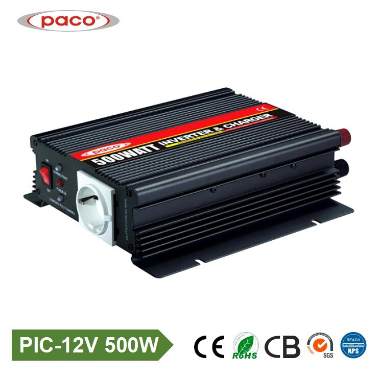 Paco Intelligent Inverter with Charger 12V 500watt