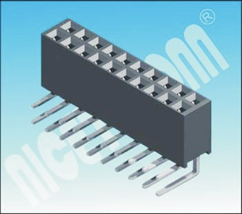 pH: 2.54mm H: 8.5mm Terminal- Y Style 90 Degree Right Angle Female Header Connector