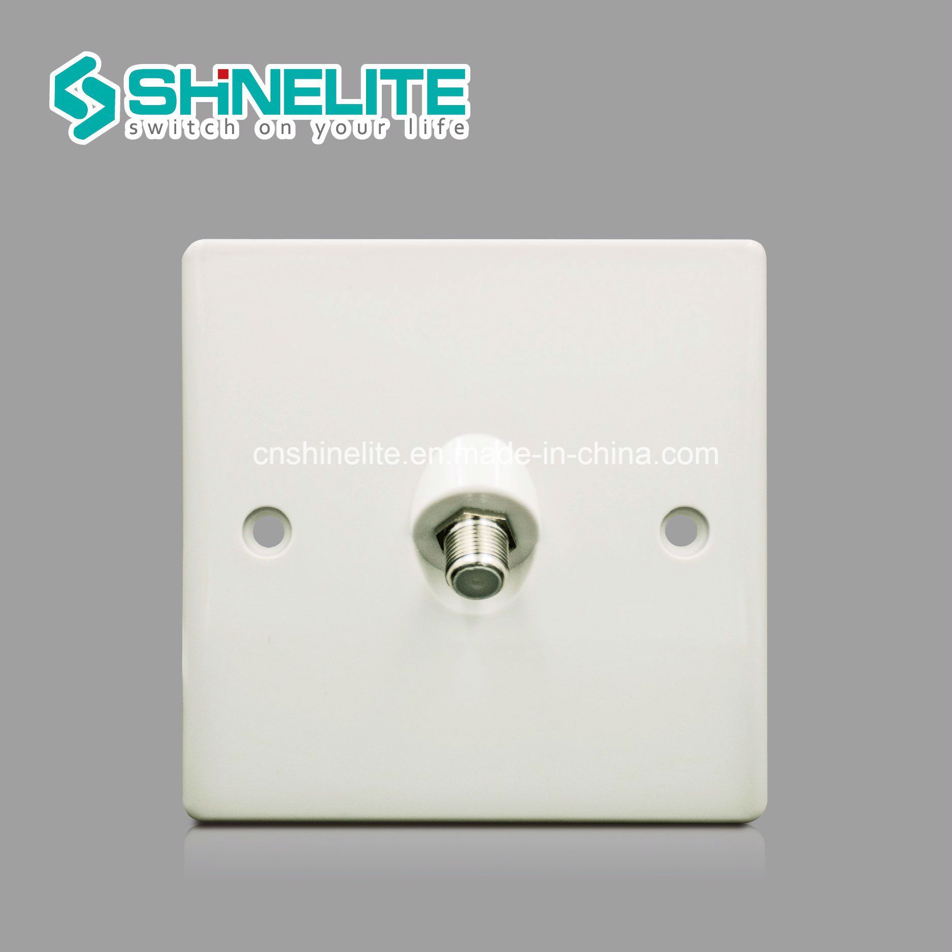 Good Quality Single Satellite Wall Socket Outlet OEM