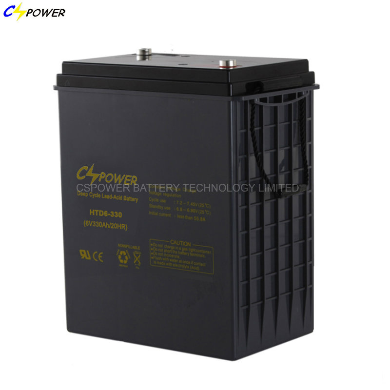 Competitive Price 6V 330ah Deep Cycle AGM Inverter Battery
