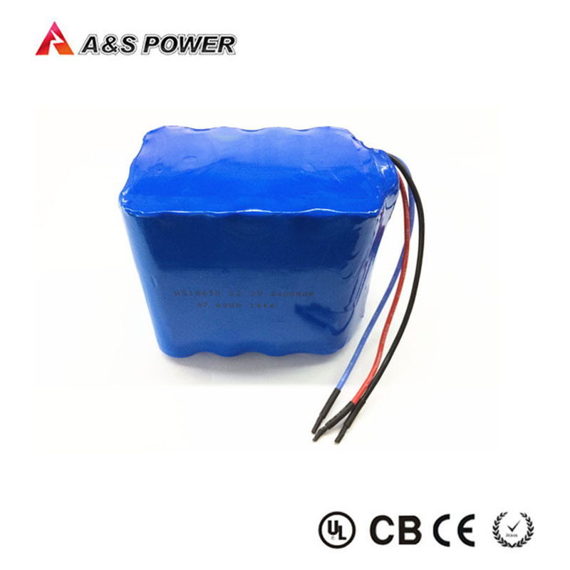 22.2V Li Ion Battery 4400mAh Lithium Battery Pack for Solar Light