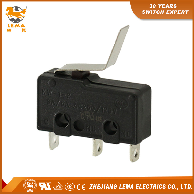 Lema Black Kw12-15 Micro Switch