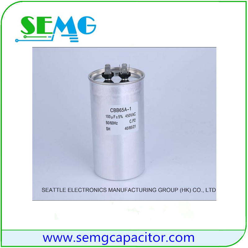 Cbb65 Fan Capacitor Aluminum Electrolytic Capacitor