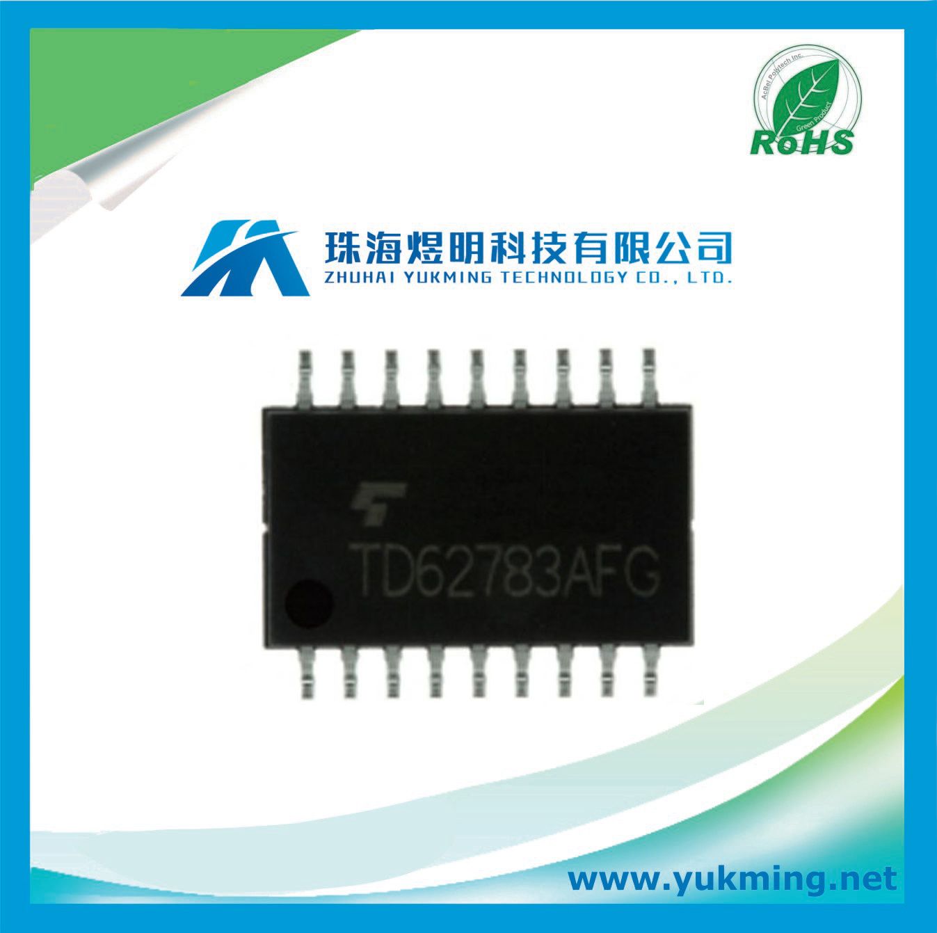 Integrated Circuit Td62783afg of High-Voltage Source Driver IC