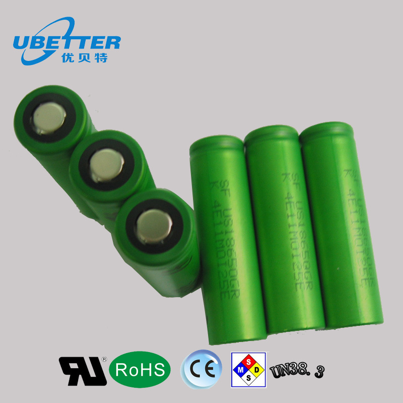 18650 3.7V 3400mAh Lithium Ion Battery for Laptop, Flashlight, UPS