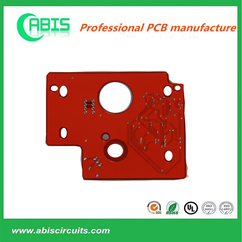 Quick Turn Red Solder Mask Fr4 PCB