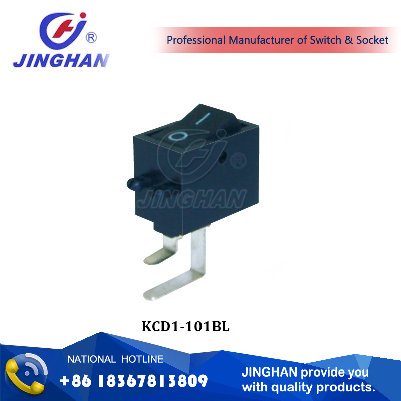 Rocker Switch Pin Bend 3A 250VAC Small Switch