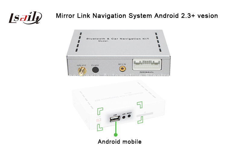 Windows CE Navi Box Built-in USD Connect Mirrorlink Box for Sony
