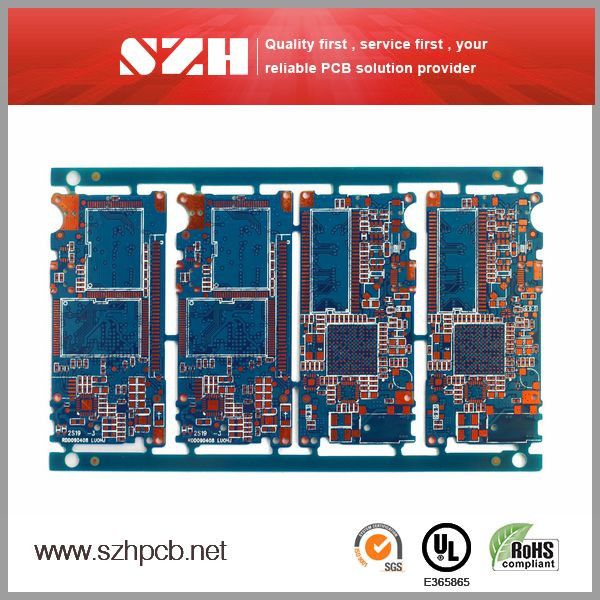 Multilayer Mobile Phone Immersion Gold PCB