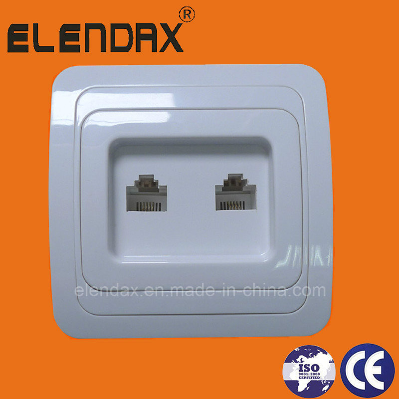 European Style Flush Mounting Phone Antenna Socket (F2007)