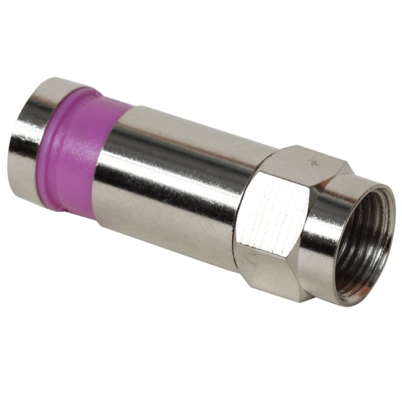 F Compression Connector for Rg59/RG6